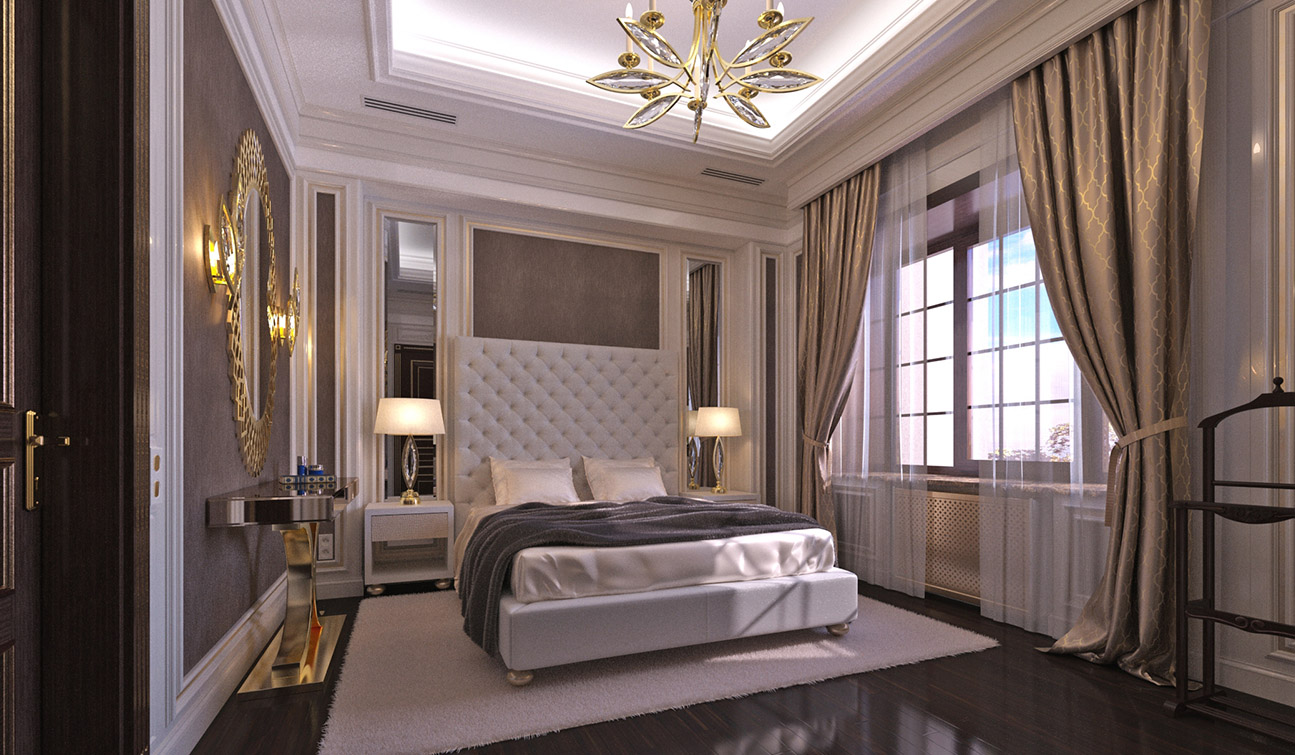 Vicworkstudio Elegant And Classy Guest Bedroom Interior In