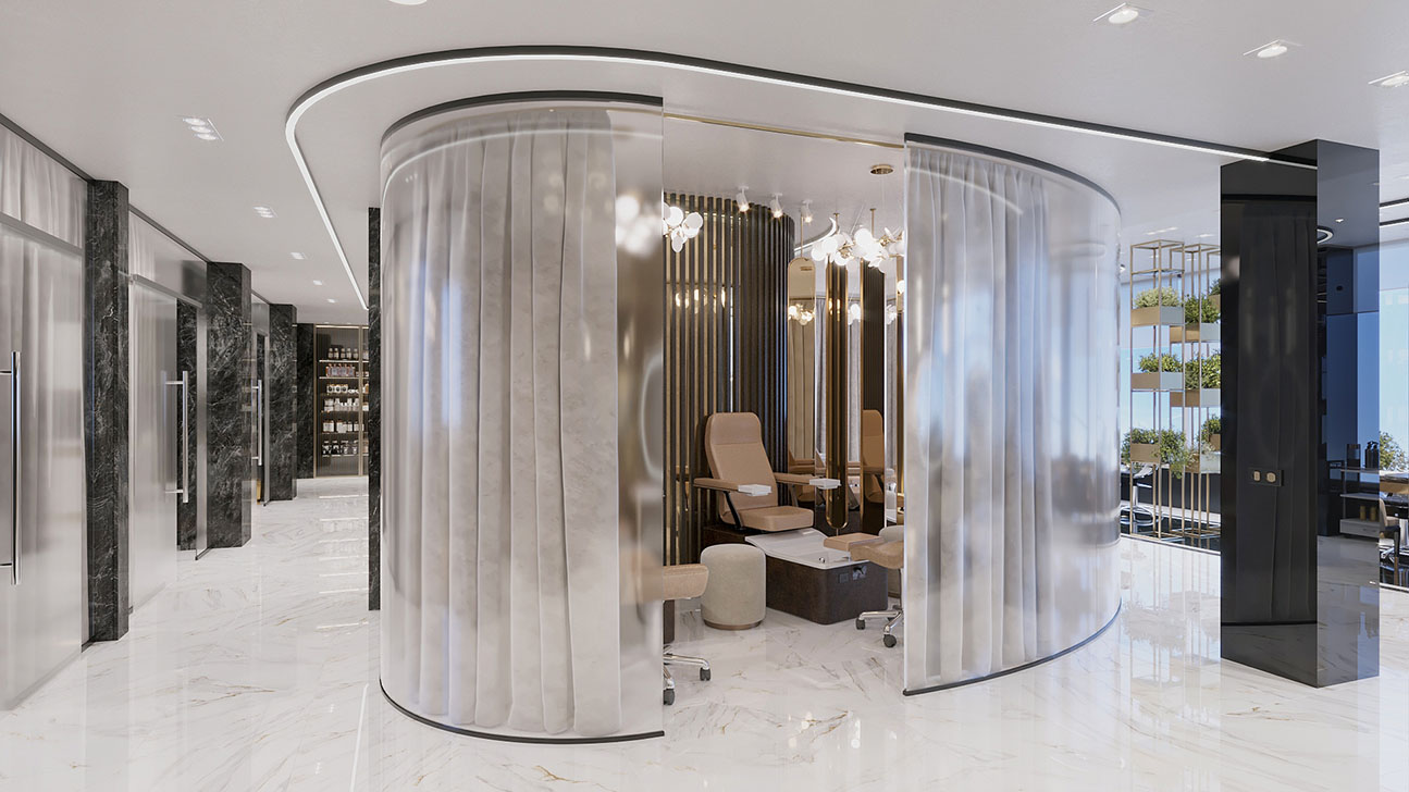 Interior-design-of-premium-beauty-salon - view #28